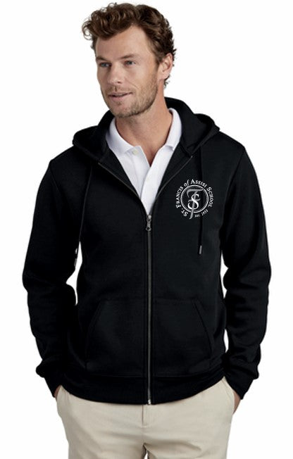 St Francis of Assisi School Brooks Brothers® Double-Knit Full-Zip Hoodie